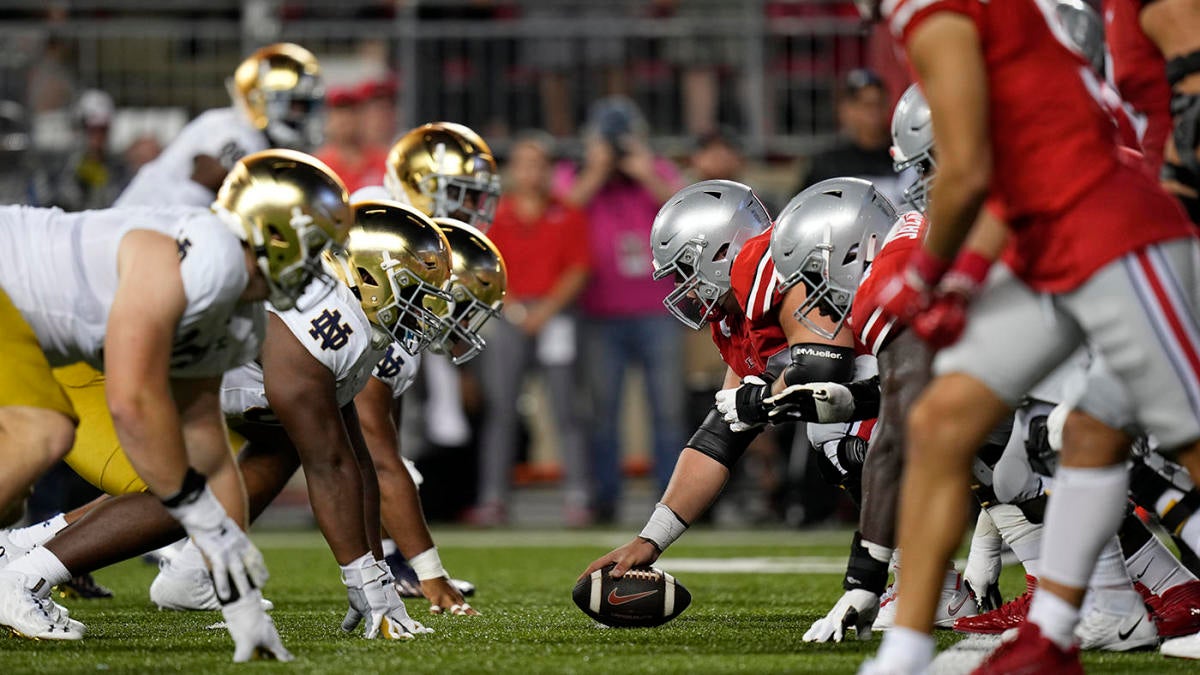 Photo: ohio state notre dame point spread