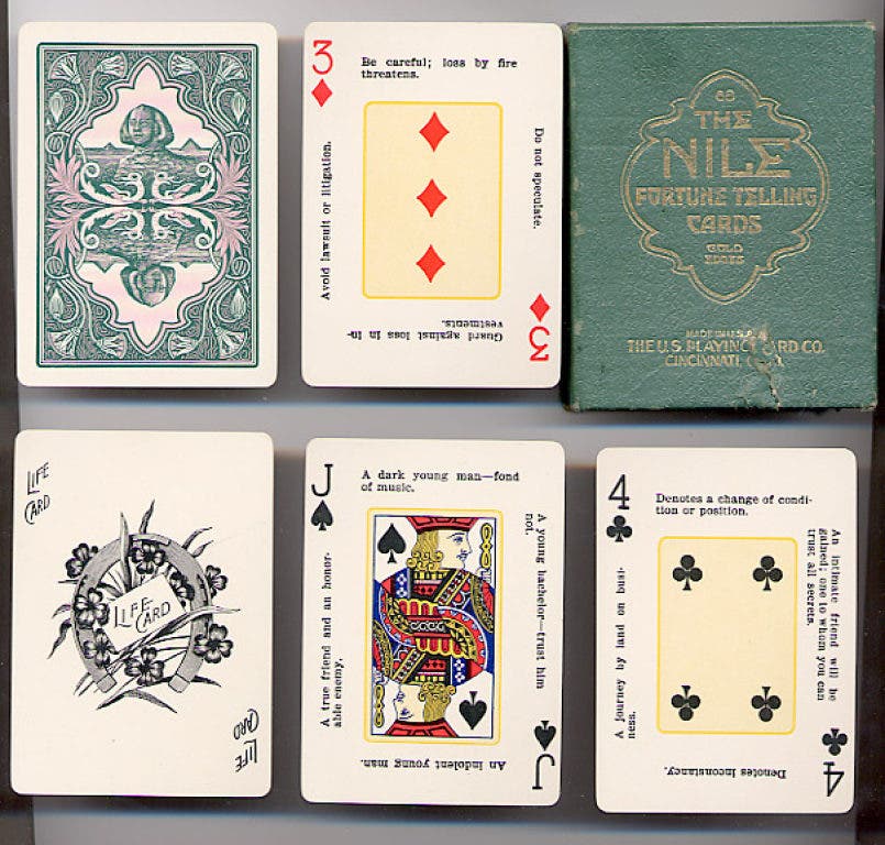 Photo: nile fortune cards