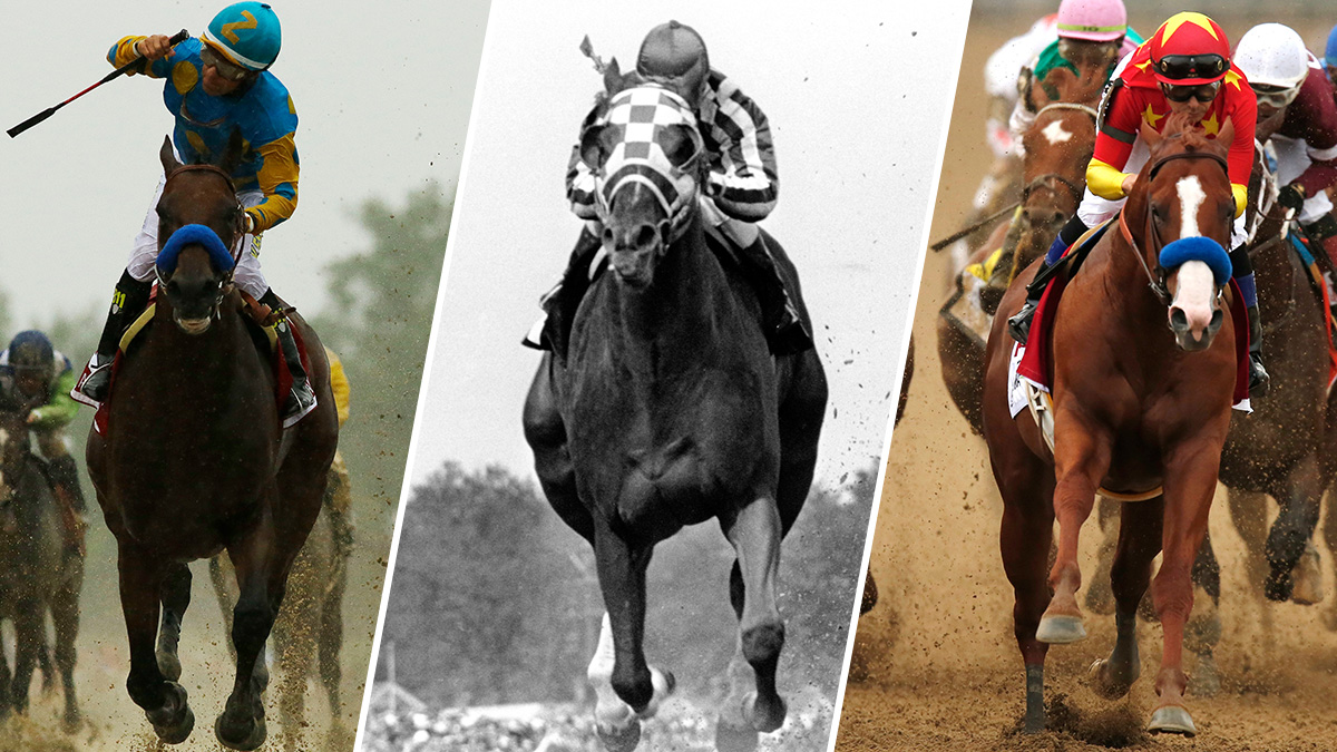 Photo: three races in the triple crown