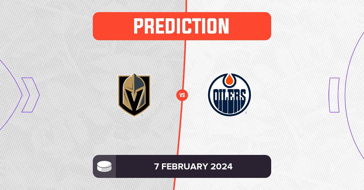 Photo: vegas knights vs oilers prediction