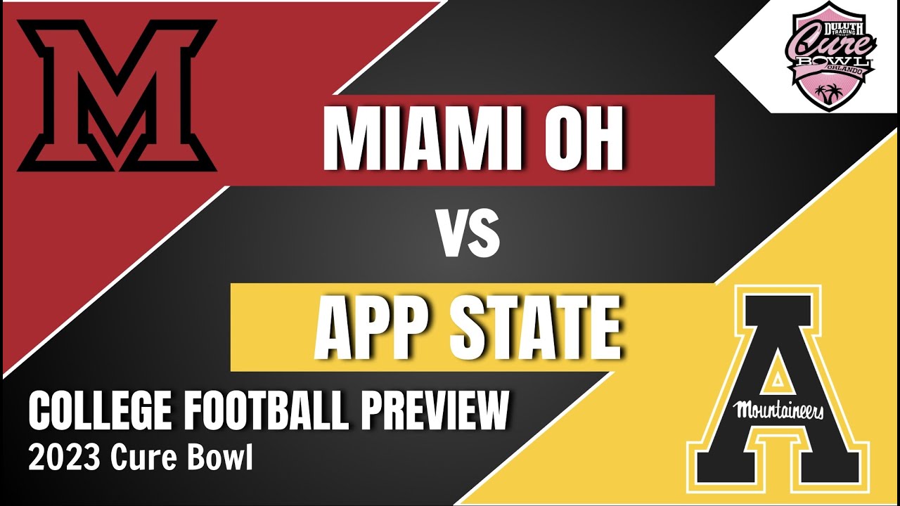 Photo: miami ohio vs appalachian state prediction