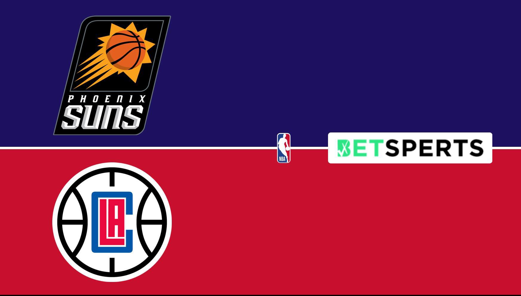 Photo: suns clippers line