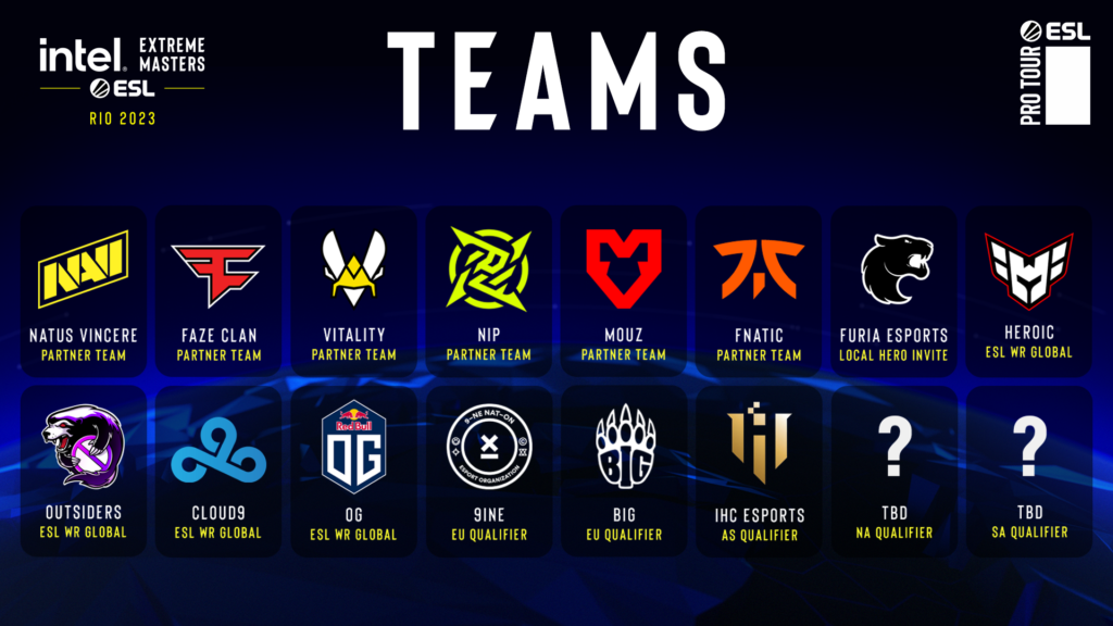 Photo: american cs go teams