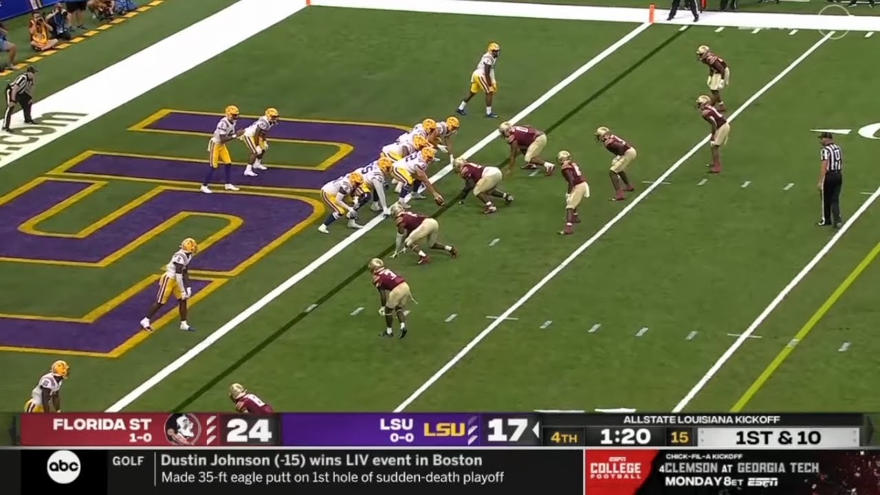 Photo: lsu vs florida state point spread