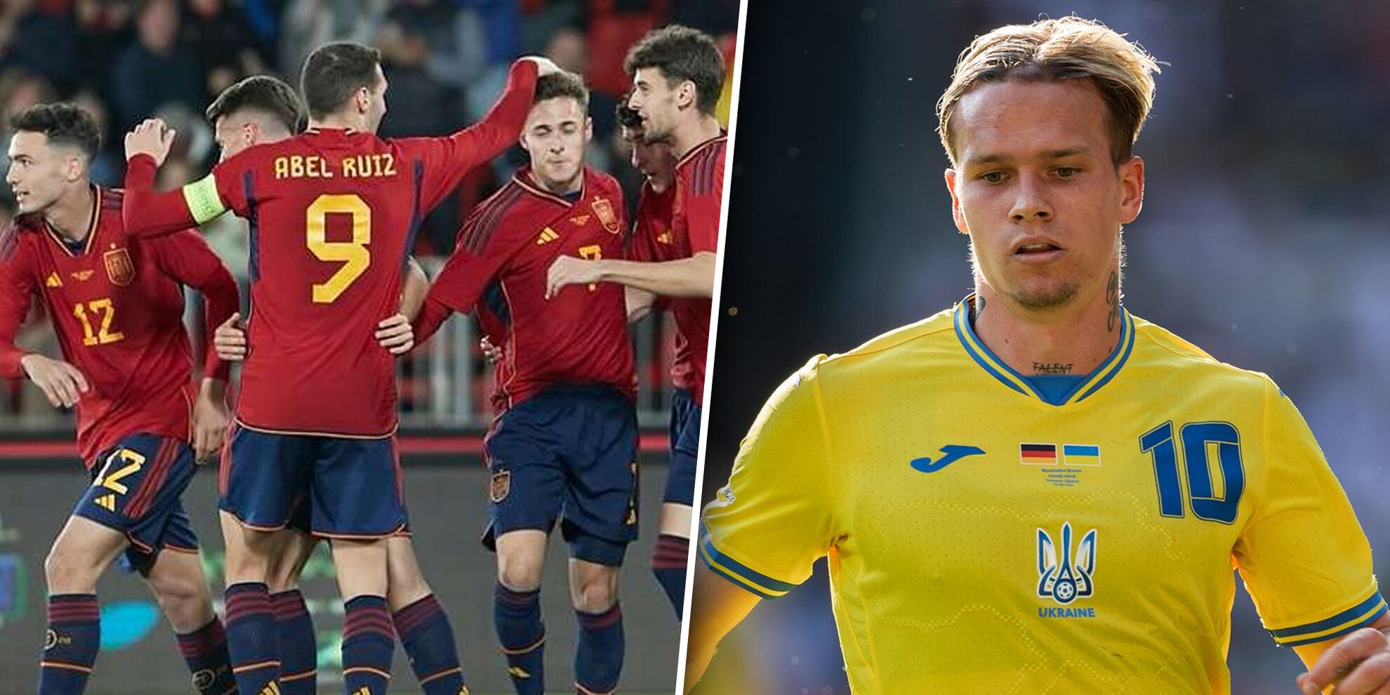 Photo: spain vs ukraine u21