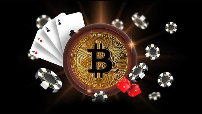 Photo: crypto logo casino