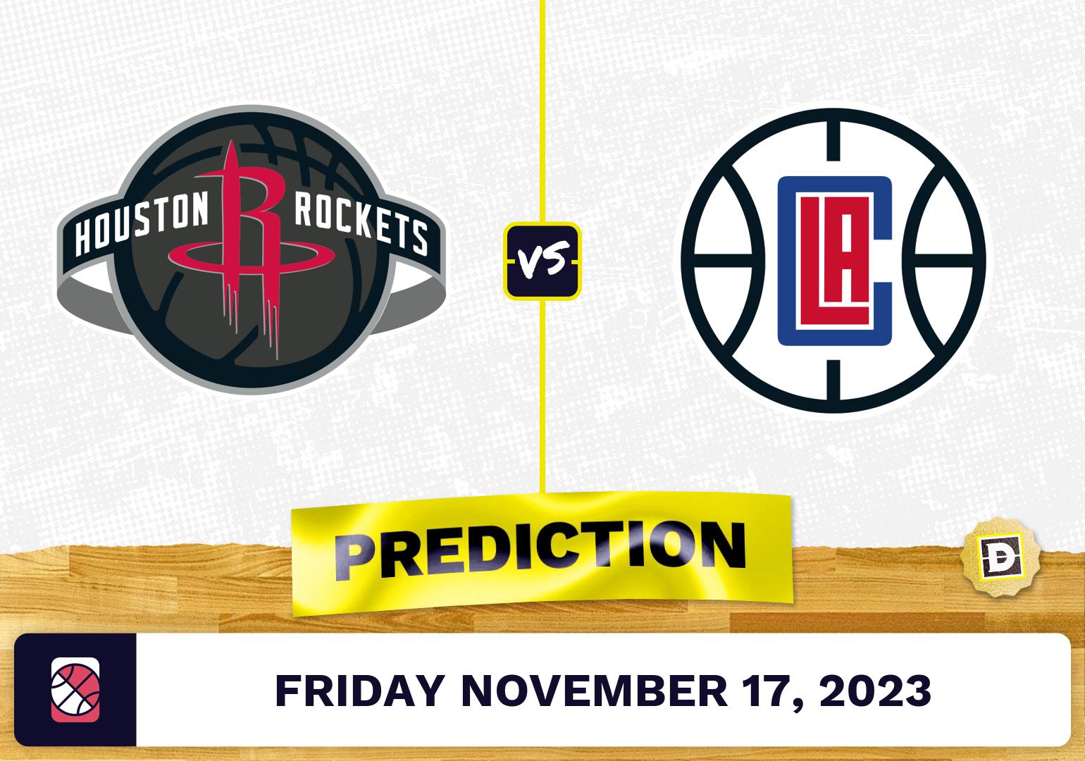 Photo: rockets vs clippers predictions