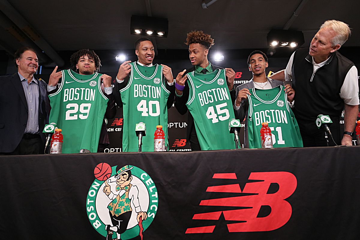 Photo: boston celtics nba draft picks