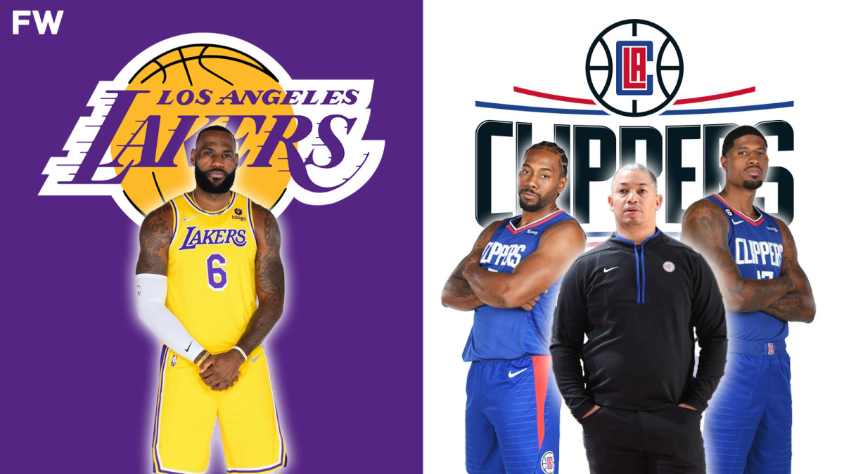 Photo: clippers vs lakers head to head