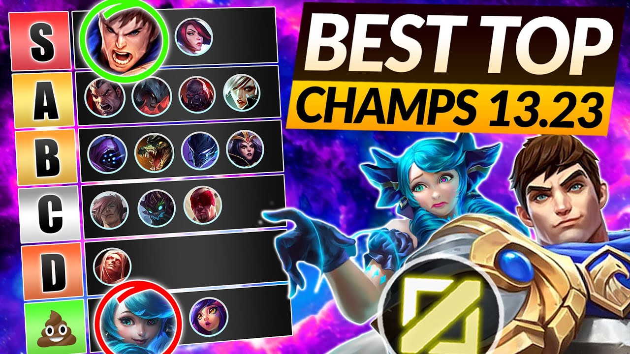 Photo: league of legends best top champions