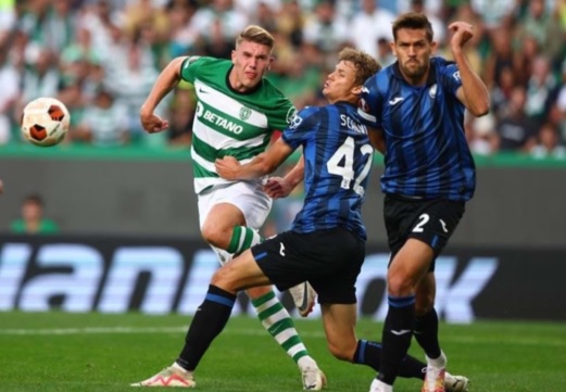 Photo: sporting lisbon vs atalanta