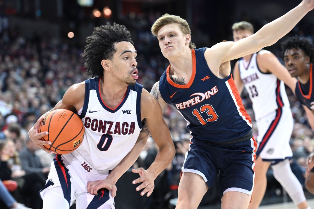 Photo: gonzaga pepperdine prediction