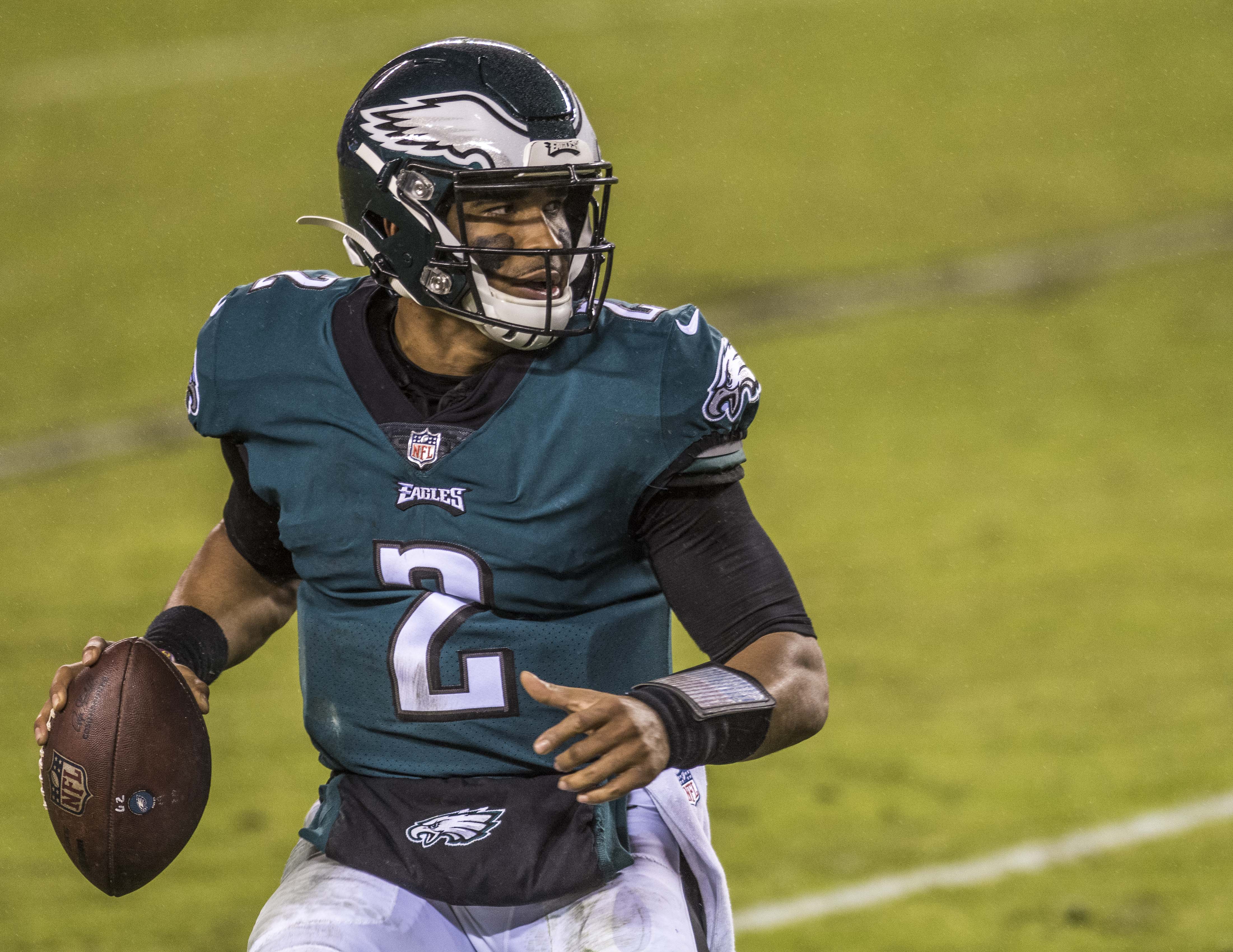 Photo: who were all the quarterbacks for the philadelphia eagles