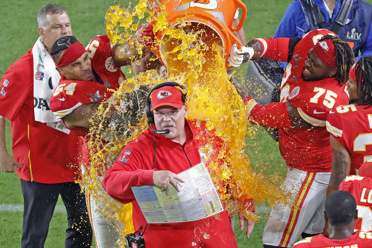 Photo: what color will the gatorade bath be