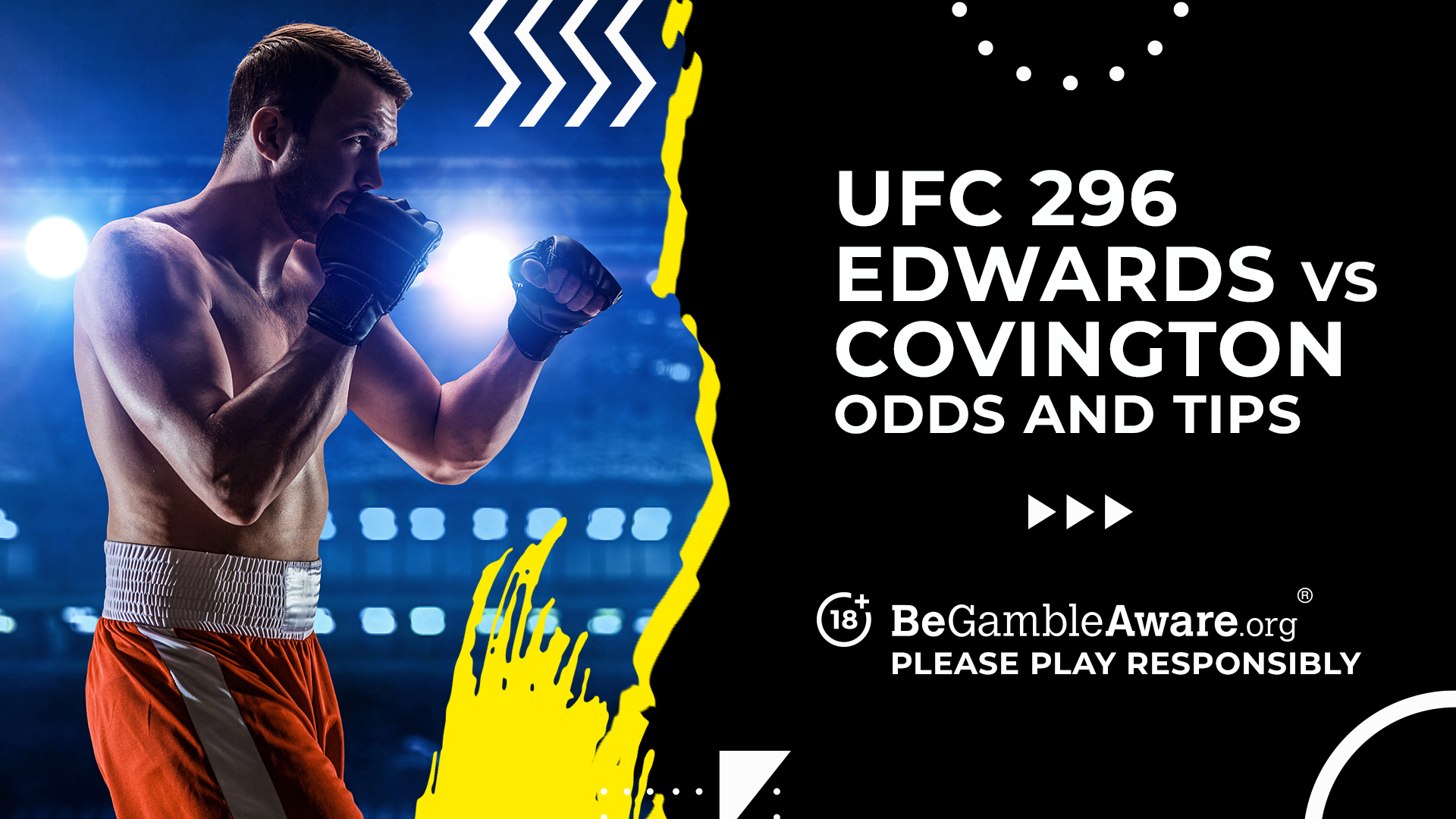 Photo: edwards vs covington betting odds