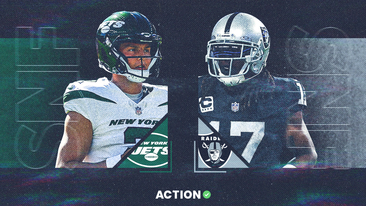 Photo: jets vs raiders spread