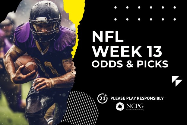 Photo: nfl betting odds week 13