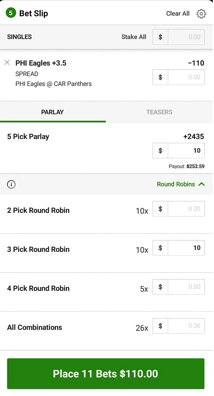 Photo: does round robin betting work