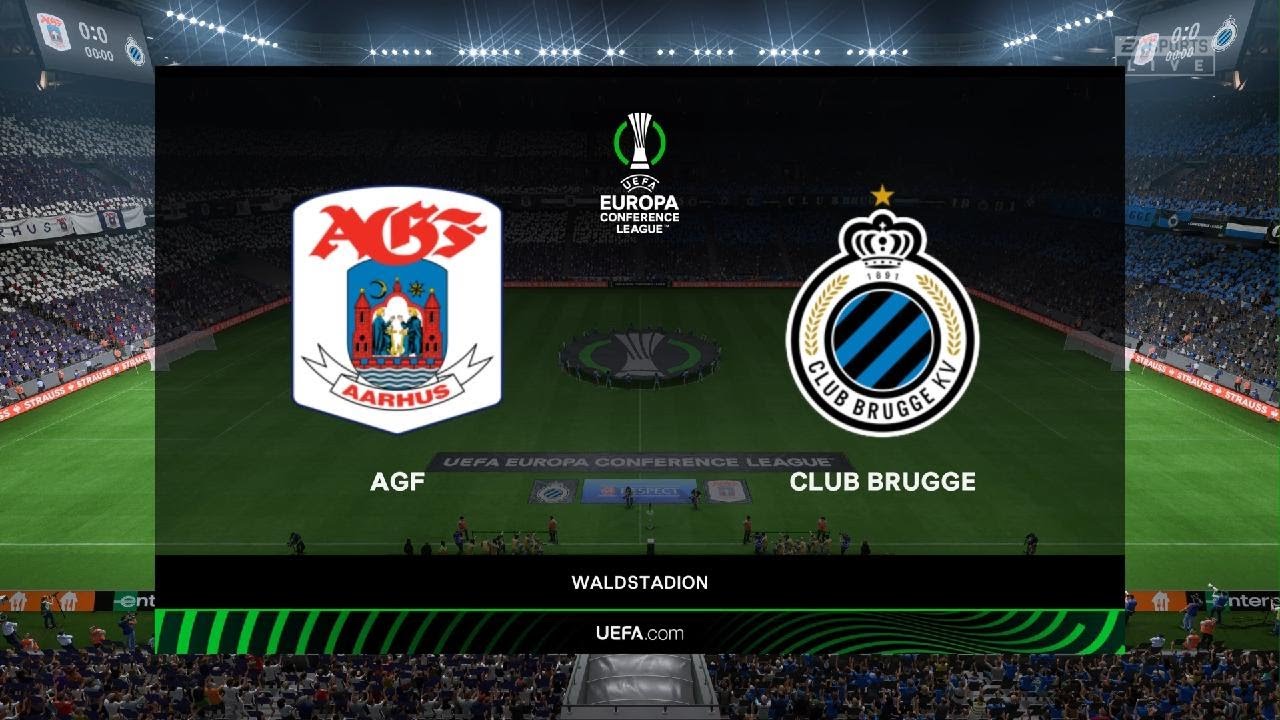Photo: agf vs club brugge