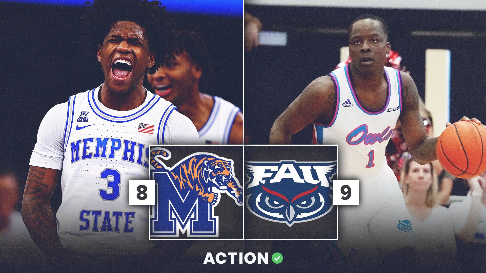 Photo: florida atlantic basketball vs memphis prediction