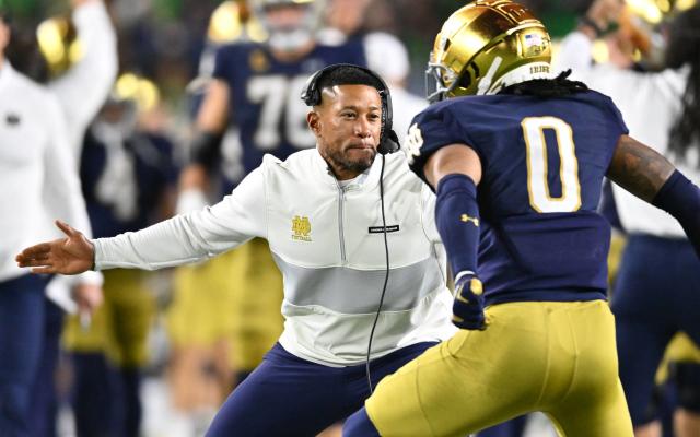 Photo: notre dame football odds