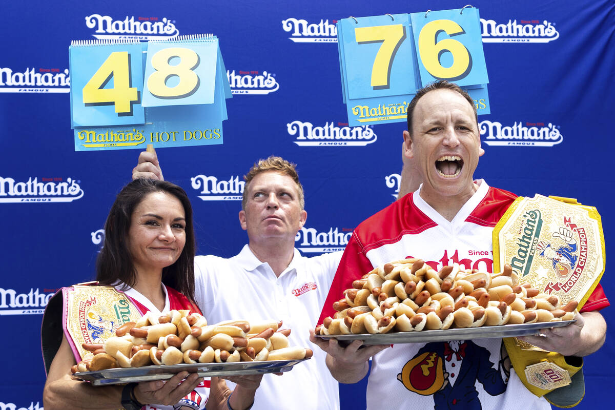 Photo: how much to win hot dog eating contest