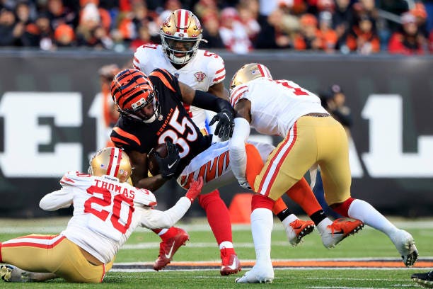 Photo: 49ers bengals spread