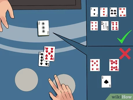 Photo: how to split in blackjack