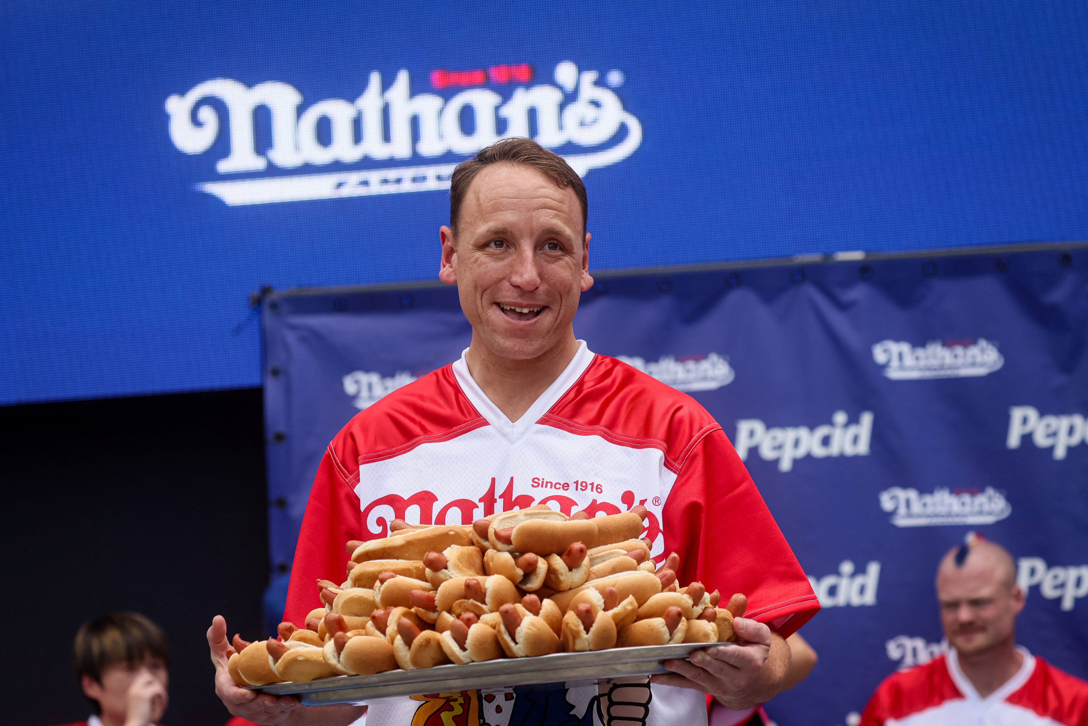 Photo: hot dog eating contest purse