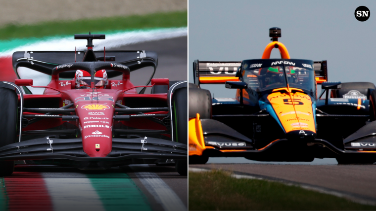 Photo: are f1 cars faster than indy cars