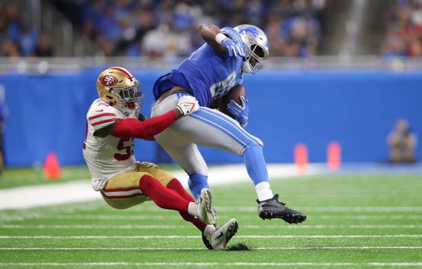 Photo: niners lions betting line