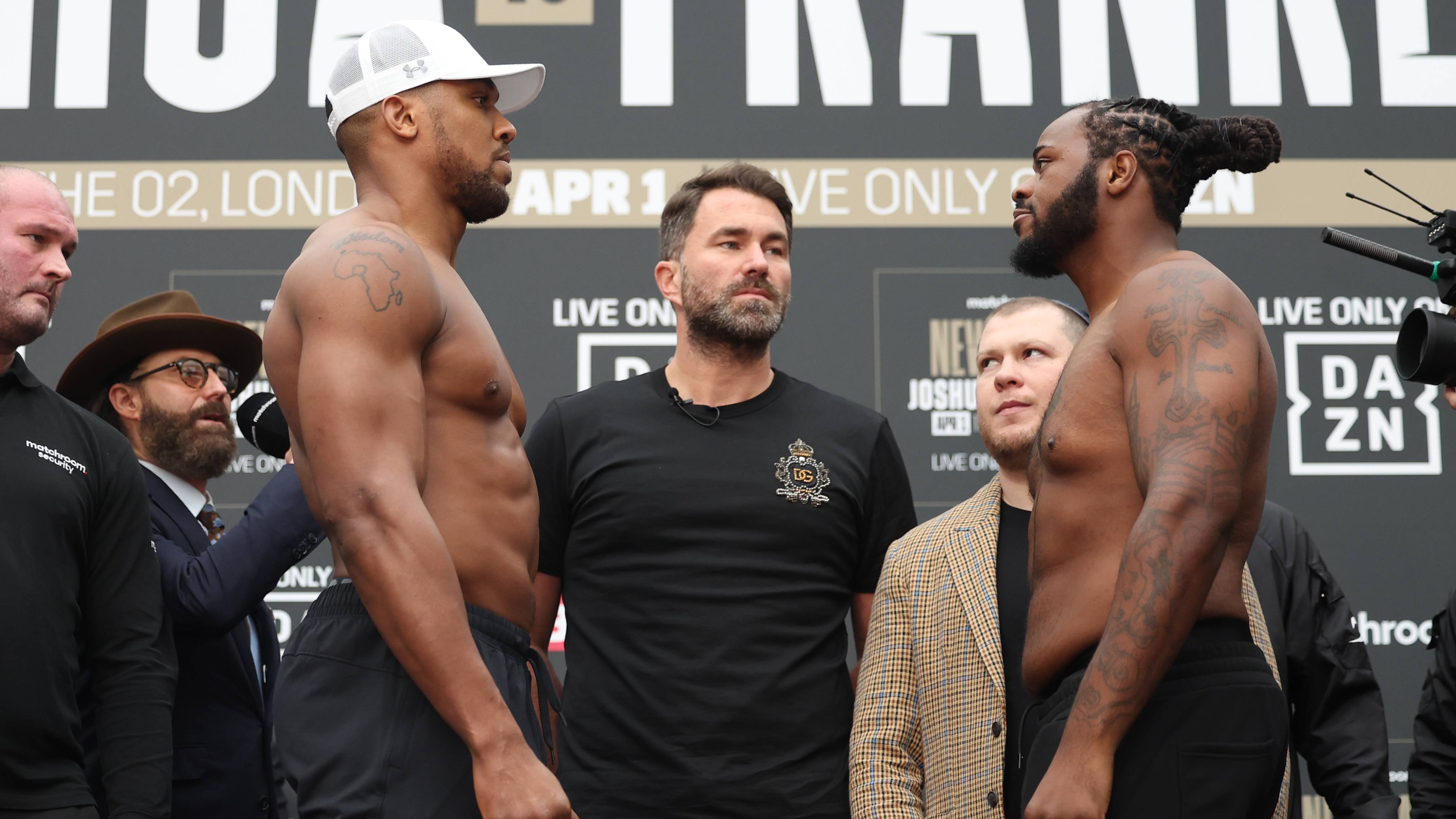 Photo: joshua vs franklin odds