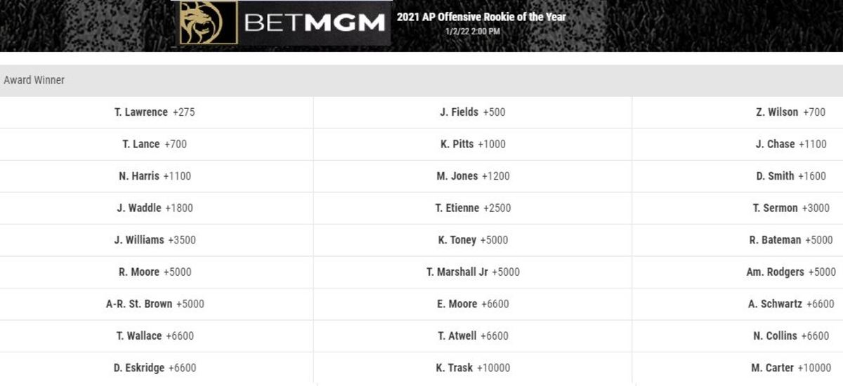 Photo: nfl roy odds