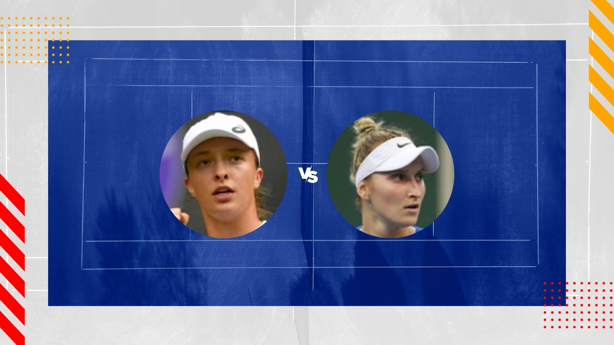 Photo: swiatek vs vondrousova prediction