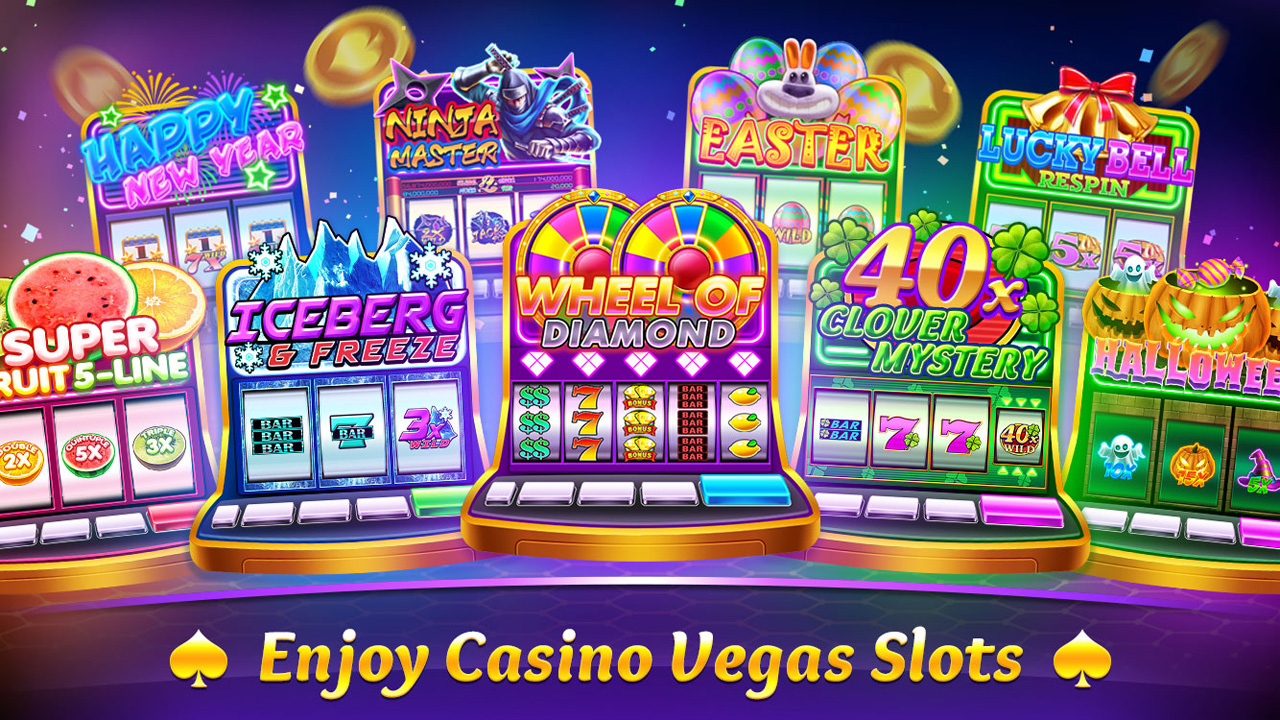 Photo: casino slots with bonus