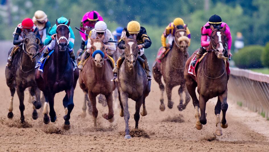 Photo: horse racing united states