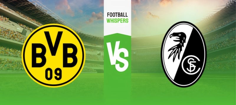 Photo: borussia dortmund vs freiburg prediction