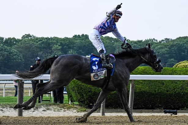 Photo: belmont stakes trainers