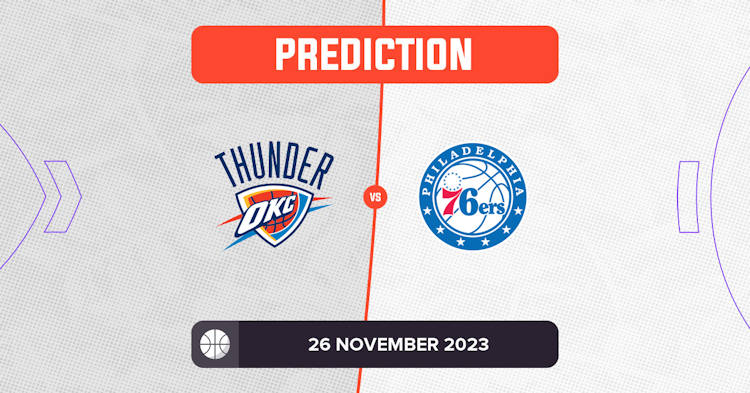 Photo: thunder 76ers prediction