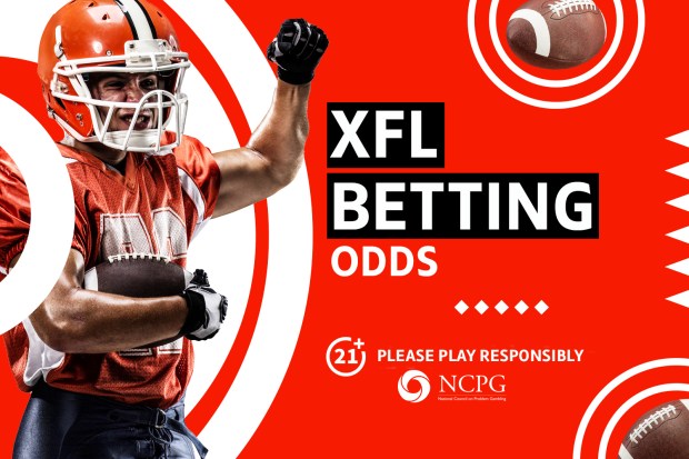 Photo: xfl betting odds