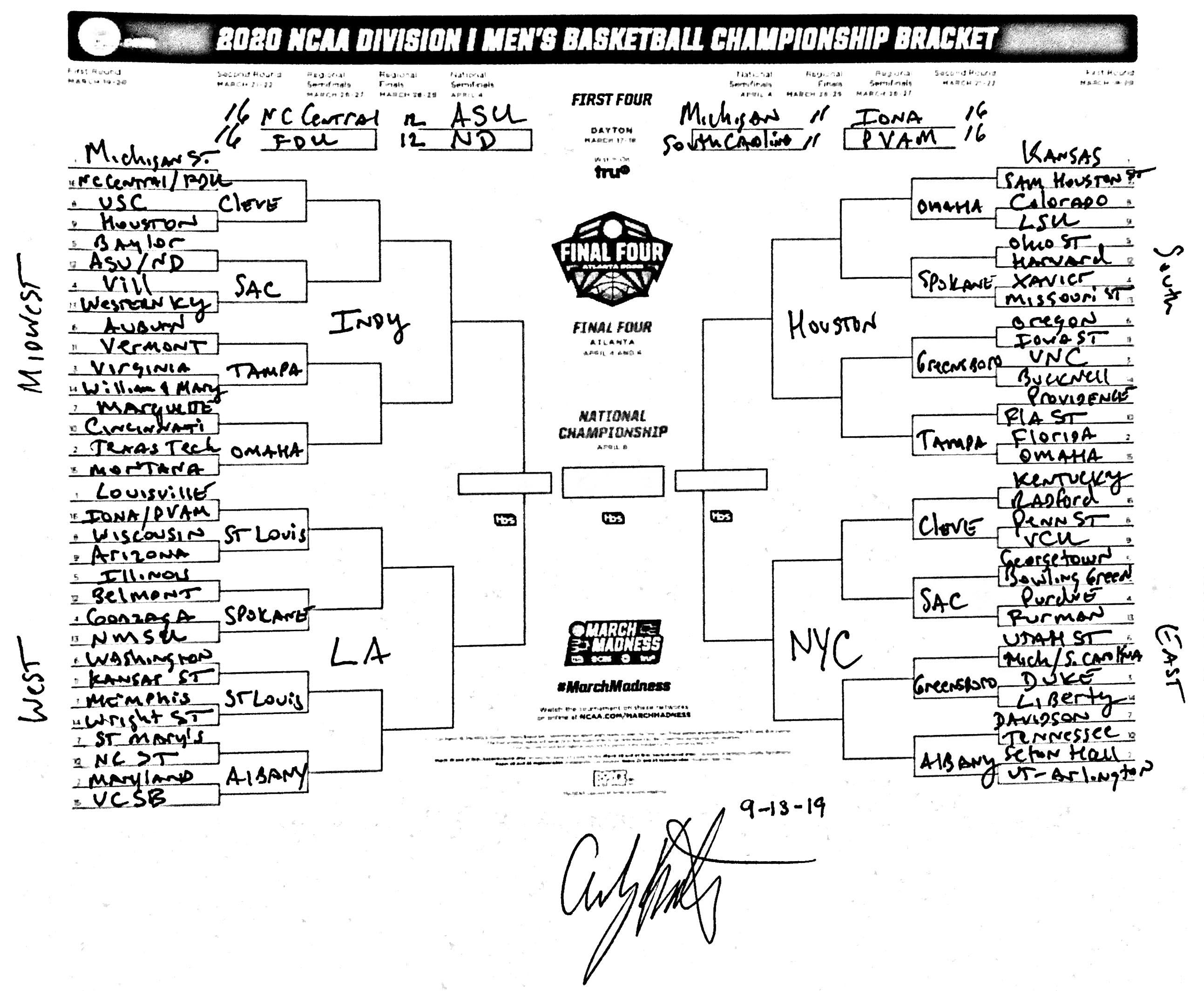 Photo: ncaa basketball predictions