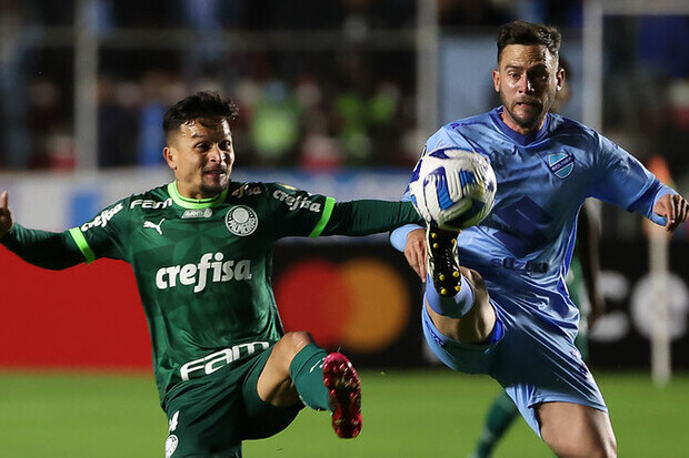 Photo: bolivar vs palmeiras