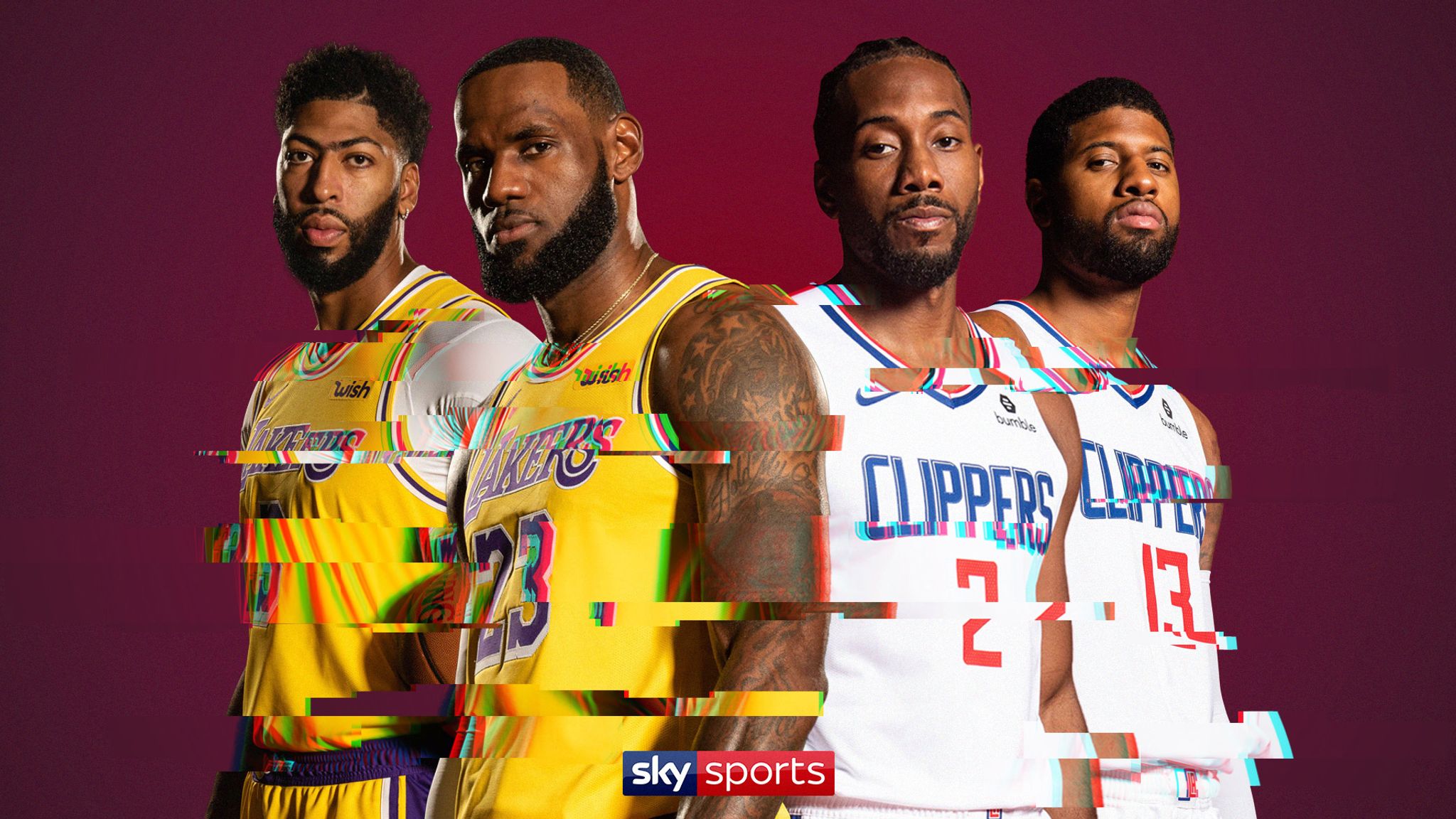 Photo: lakers clippers line