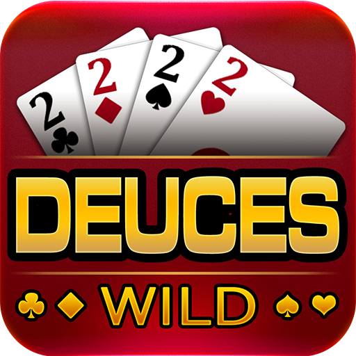 Photo: deuces wild card game