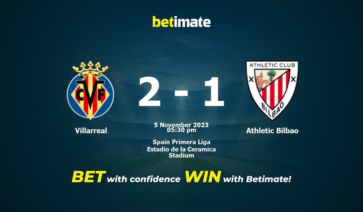 Photo: villarreal vs athletic bilbao prediction