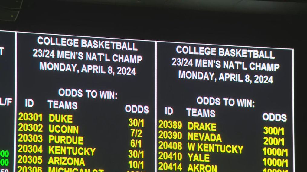 Photo: las vegas odds ncaa