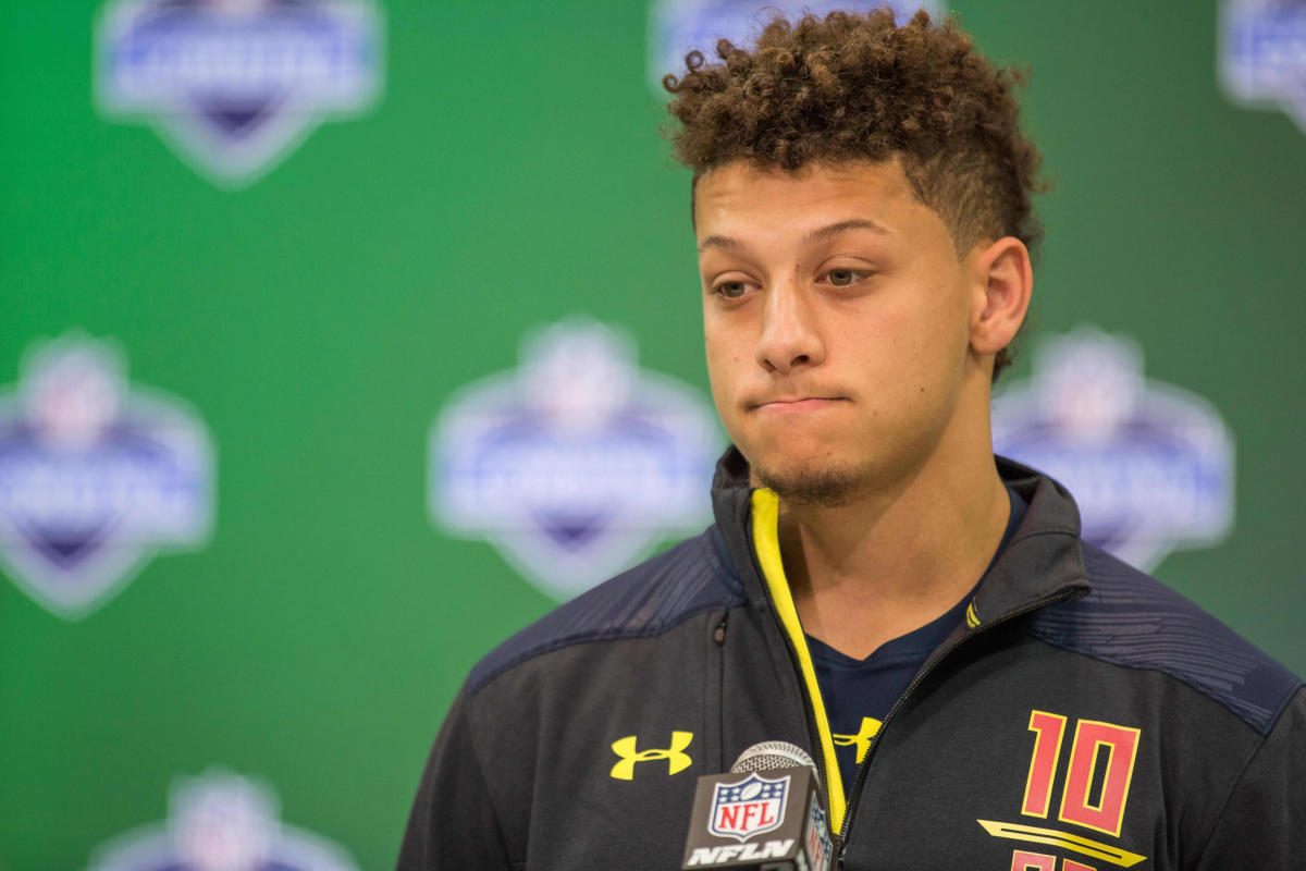 Photo: mahomes 40 yard dash time