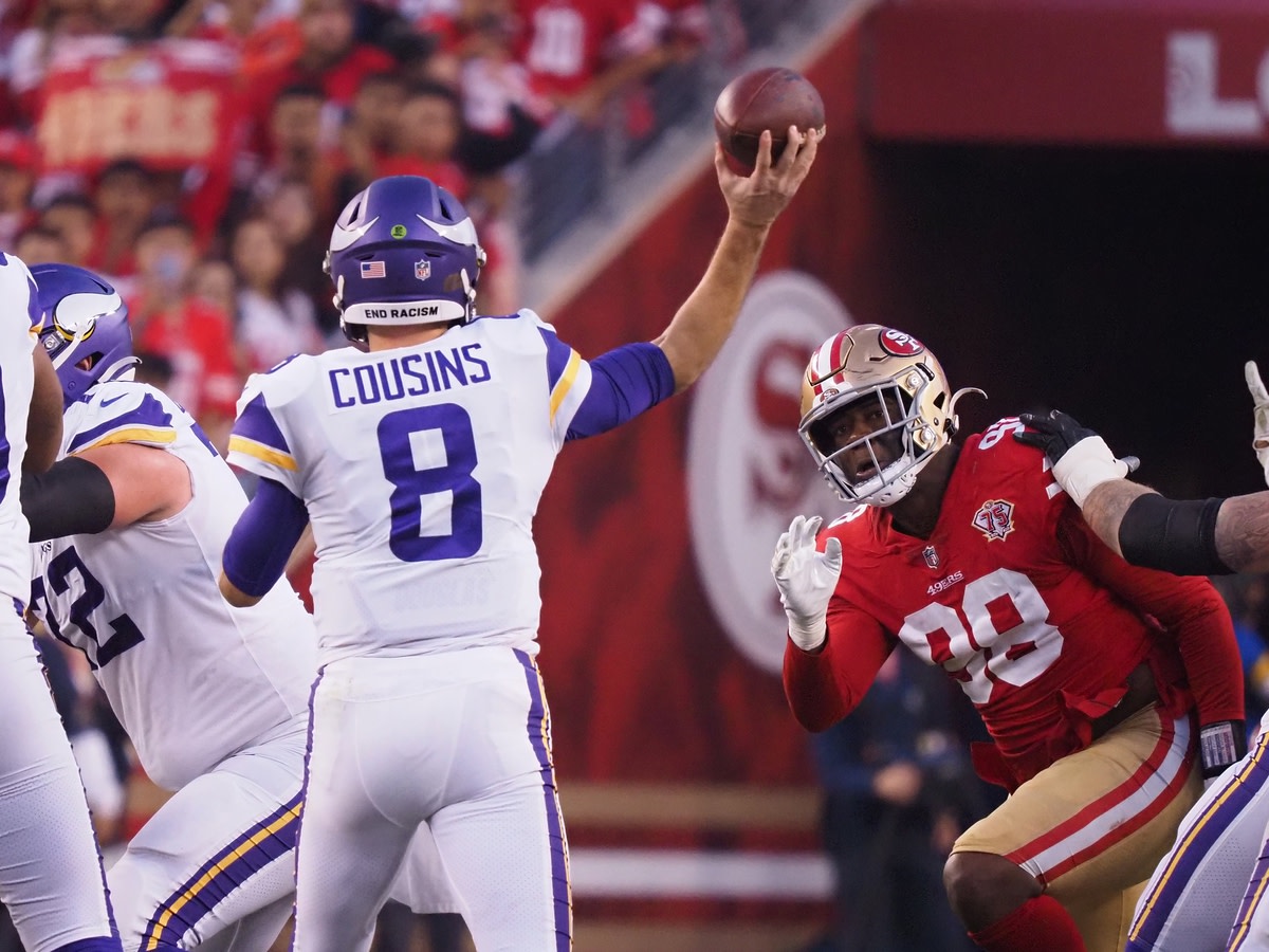 Photo: 49ers vs vikings props