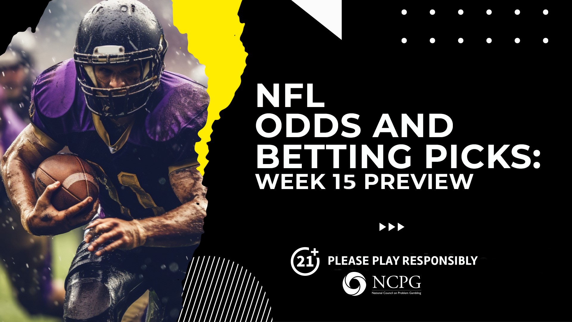 Photo: football odds week 15