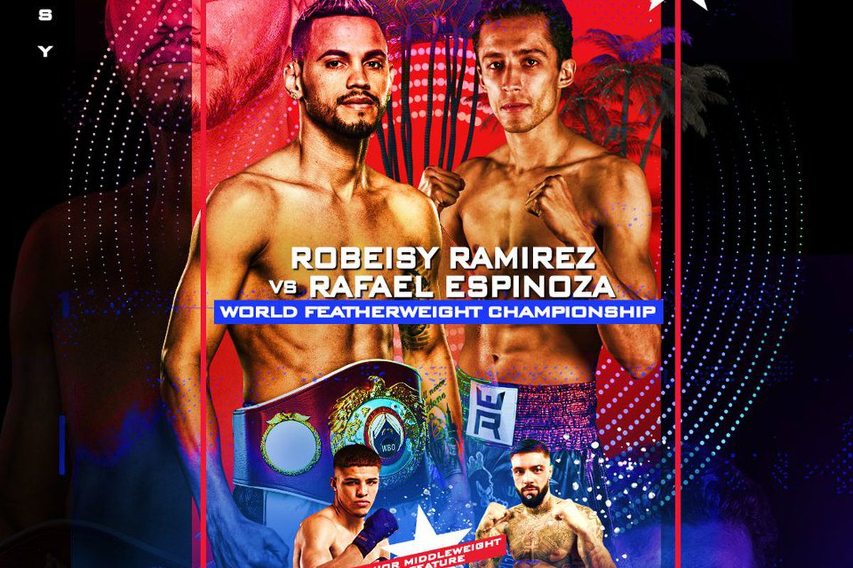 Photo: ramirez vs espinoza fight card